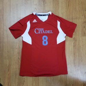 Authentic Citadel Bulldogs Soccer Jersey Adidas